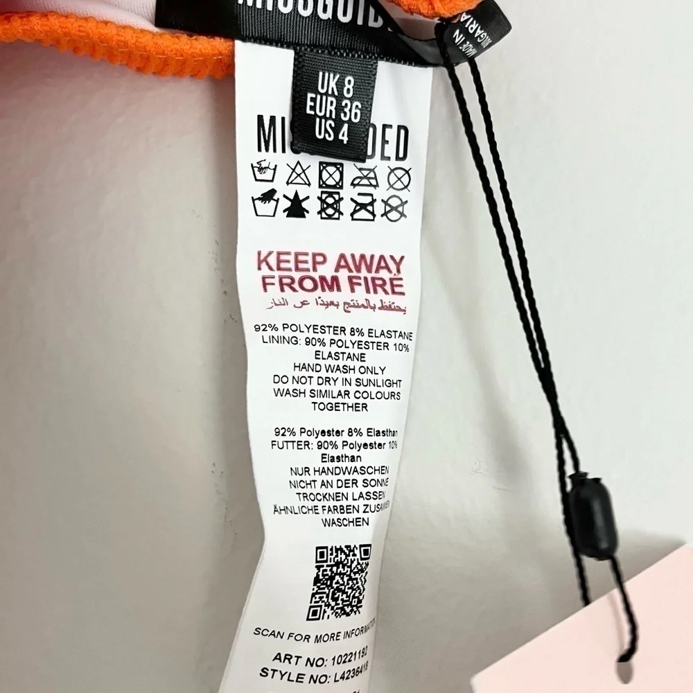 Missguided bikini top